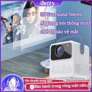 Betty Máy chiếu Ultra HD di động 1920 * 1080 Độ phân giải cao/giọng nói thông minh