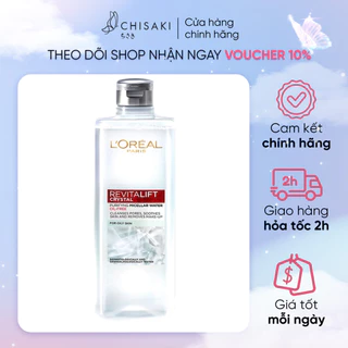 Nước Tẩy Trang L'Oréal Làm Sạch Sâu Cho Da Dầu 400ml