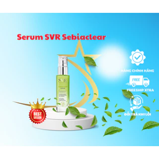 Serum SVR Sebiaclear 4% Niacinamide Và 14% Gluconolactone Giảm Mụn, Thoáng Lỗ Chân Lông, Mềm Mịn Da 30ML