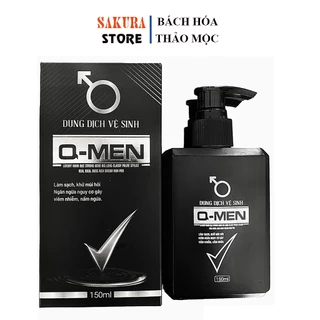 Dung Dịch Vệ Sinh Nam Q-Men 150ML Hết Nấm Ngứa Mùi Hôi Vùng Kín