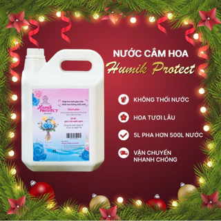 Nước cắm hoa Humik - Can 5Lit (siêu rẻ, siêu tiết kiệm)