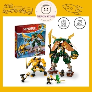 Đồ chơi lắp ráp Ninja 88084 71794 SS17 Mechs Của Lloyd Và Arin Dragon Rising Team Mech - Xếp hình thông minh