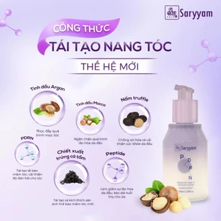 Xịt hỗ trợ mọc tóc - Tinh dầu hỗ trợ mọc tóc con Sinhair Saryyam 100ml - Sinhair Việt Nam