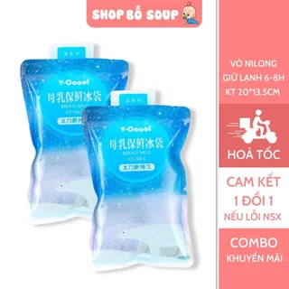 Túi đá khô giữ lạnh sữa V-coool dung tích 400ml