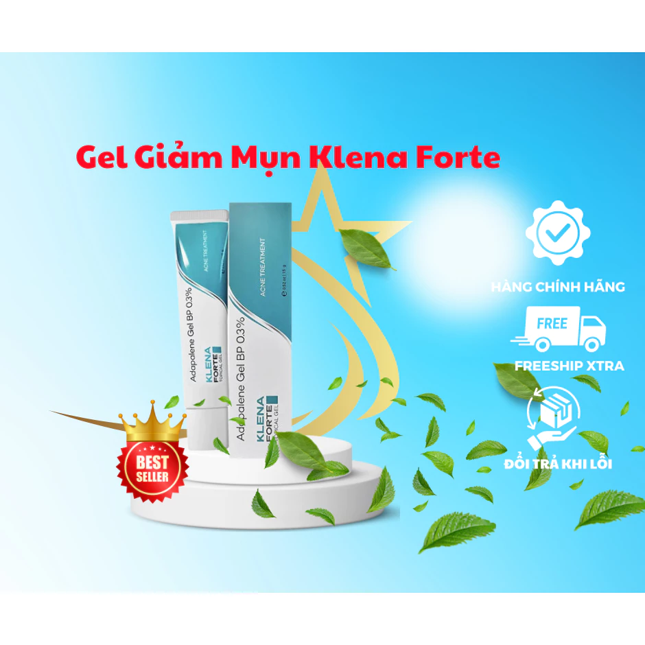 Gel Giảm Mụn Klena Forte - Adapalene 0,3% 15g Chính Hãng | Minhchauskicare