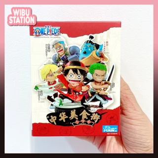 [WibuStation] Hộp Mô Hình Nhân Vật One Piece Chinese Food (BLINDBOX)