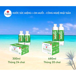 Nước súc miệng ion Muối Hương Mint Bạc Hà 300ml – Thùng 24 chai