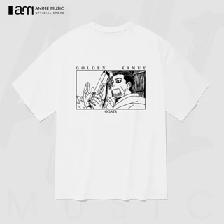 Áo thun Unisex Golden Kamuy Ogata Oversized 100% Cotton ngắn tay