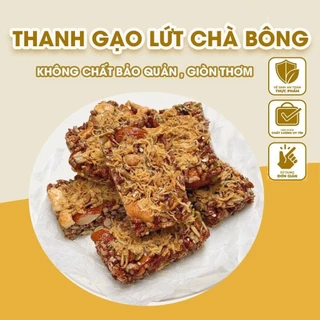 Thanh gạo lứt chà bông mix hạt dinh dưỡng, bánh gạo lứt ăn kiêng, giảm cân