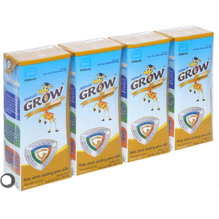 Sữa Nước Abbott Grow Gold Hương Vani 180ml (Lốc 4 hộp)