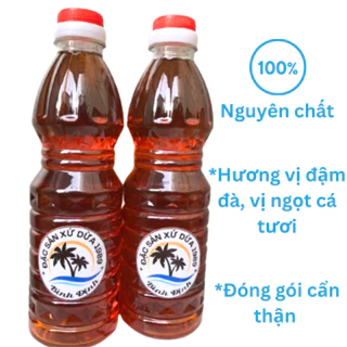 1 lít Nước Mắm Nhỉ Cá Cơm Nguyên Chất 100% Nước mắm Bình Định