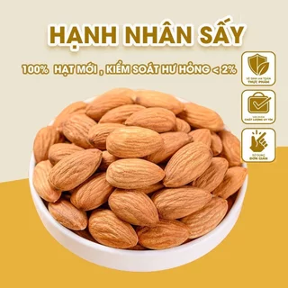 Hạt hạnh nhân sấy chín nguyên vị nhập khẩu Mỹ, Hạt dinh dưỡng tách vỏ loại 1