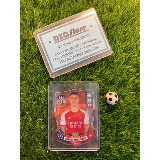 THẺ LẺ - PRO ELITE SHEILD - TOPPS MATCH ATTAX 2024 - GABRIEL MARTINELLI (ARSENAL)