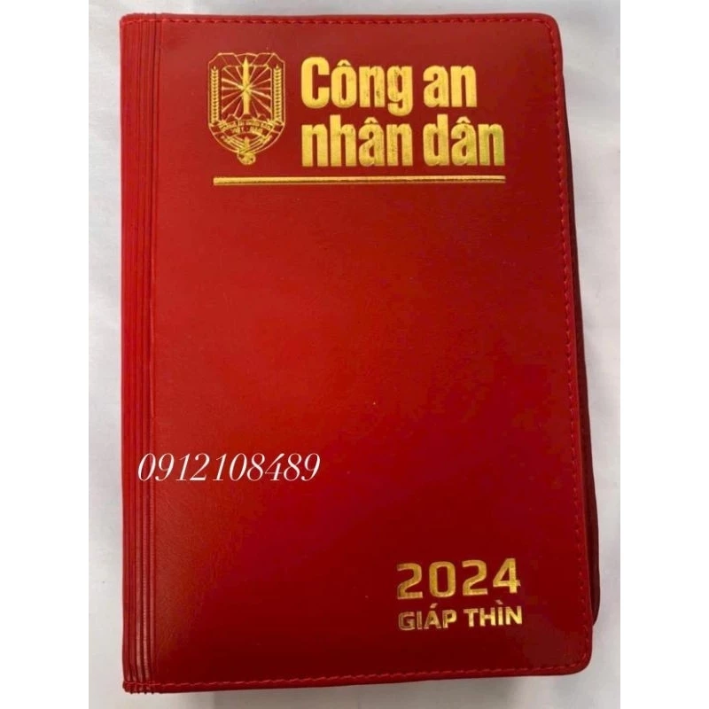 sổ tay “Công an nhân dân” 2024 (khổ 16 x 24 cm)