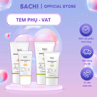 Kem Chống Nắng phổ rộng dưỡng sáng Dr.G Brightening Up Sun/Green Mild Up Sun+ SPF50+ PA+++