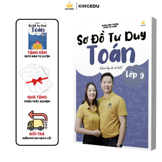 Sách - Kingedu Sơ đồ tư duy Toán 9