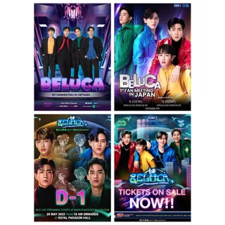 Set 4 tấm poster A5, postcard 9x12 ảnh BL - BELUCA OffGun x TayNew