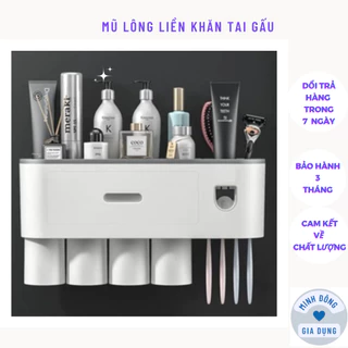 Bộ Nhả Kem Đánh Răng Tự Động OENON Chính Hãng, Kệ Phòng Tắm Thông Minh Cao Cấp