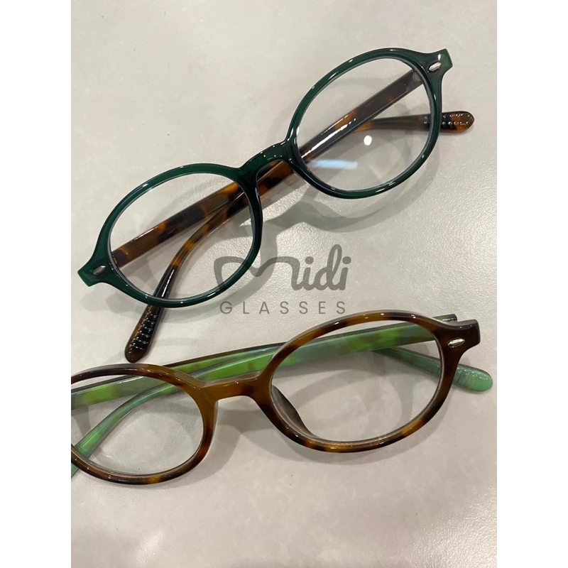 Kính mắt form oval thời trang form nhỏ unisex