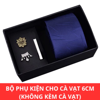 Hộp phụ kiện dành cho cavat 6cm, cravat 7cm, cà vạt 8cm, dùng làm quà tặng (Không bao gồm cavat)