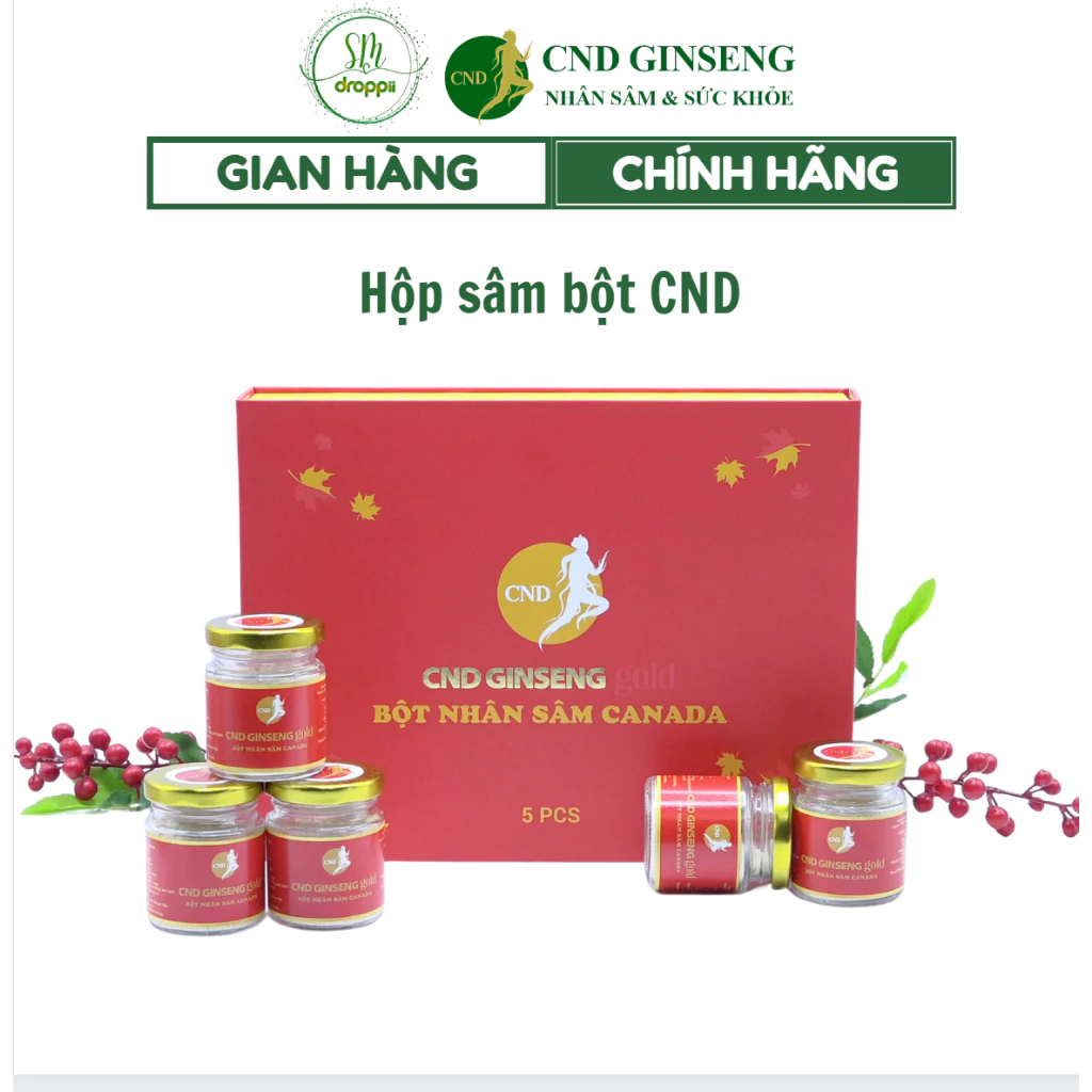 Nhân sâm dạng bột CND GINSENG Gold