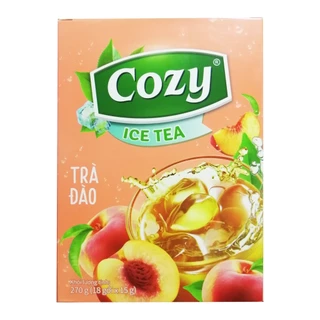 Trà Cozy hòa tan Đào Icetea 270g (16 gói x 15g)