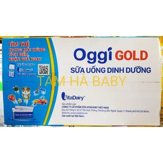 [Combo 2 thùng] Sữa Oggi Gold Vitadairy ( 2 thùng x 48 hộp x 110 ml) ( shop mẹ và bé THM )