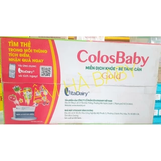 [ Combo 2 thùng] Sữa bột pha sẵn Colosbaby Gold Vitadairy ( 2th x 48 hộp x 110 ml) (shop mẹ và bé THM )