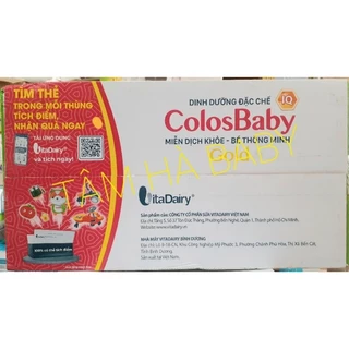 [Combo 2 thùng] sữa Colosbaby IQ Gold Vitadairy ( 2th x 48 hộp x 110 ml) ( shop mẹ và bé THM )