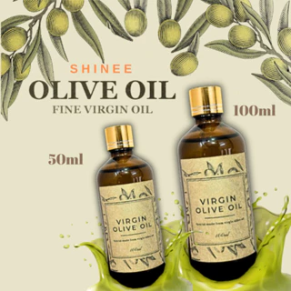 combo Olive Oil 100% Original - Dầu Olive For Skin - For Heath SHINEE 50ml-100ml