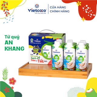 [Tết 2024. Combo 08 Tứ Quý An Khang] Combo 6 hộp sữa dừa UHT Vietcoco 330ml