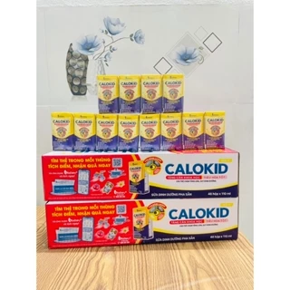 (Kèm thẻ tích điểm) Sữa bột pha sẵn CaloKid Gold Vitadairy - Tăng Cân Khoa Học - Thùng x 48 Hộp 110ml,180ml