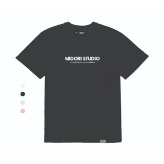 Áo thun unisex form rộng tay lỡ Phông Nam Nữ BASIC | Local Brand MIDORI FOR MAN