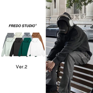 Áo Hoodie Trơn Version 2 Premium 100% Cotton 480 GSM, Áo Hoodie Local Brand 𝐅𝐫𝐞𝐝𝐨 𝐌𝐞𝐧𝐰𝐞𝐚𝐫