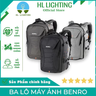 Ba Lô Máy Ảnh Benro Hiker 200, Hiker 300, Ranger 400N, Ranger 500N, Ranger 600N Chống Nước Độ Bền Cao Từ HL Lighting