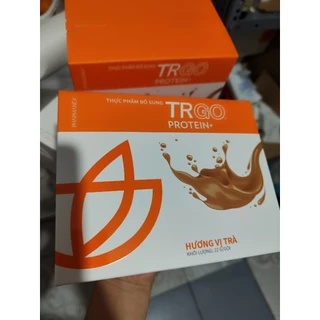 [Chính hãng] Thực phẩm bổ sung TRGO Protein+ KÍCH THƯỚC HỘP 15 GÓI - 22G/GÓI (date mới nhất công ty)