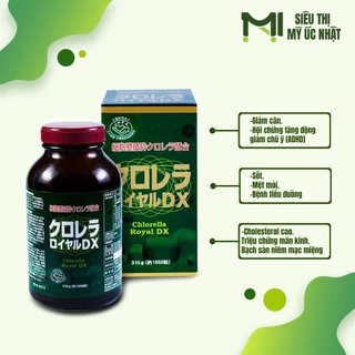 Tảo Lục Hoàng Gia Chlorella Royal Dx 1550 Viên