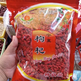 rẻ kỉ tử đỏ ngon ngọt khôráo 1 bịch 500g