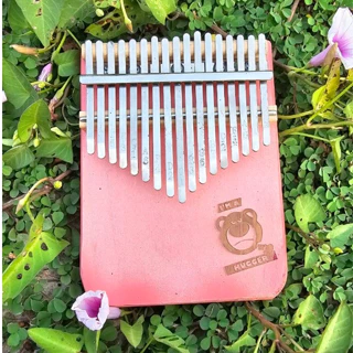 ĐÀN KALIMBA GỖ GẤU LOTSO DÂU ĐỒ CHƠI NHẠC CỤ THUMP PIANO CHO BÉ- TẶNG BÚA CHỈNH ÂM