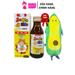 Siro ăn ngon Japa kids chai 100ml nhập khẩu Nhật Bản - Giúp bé ăn khỏe, tăng cân, tăng đề kháng