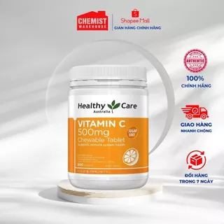 Viên nhai Vitamin C Healthy Care 500v