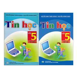 Sách - Combo Tin học Lớp 5 - Tập 1 + 2 (KP)