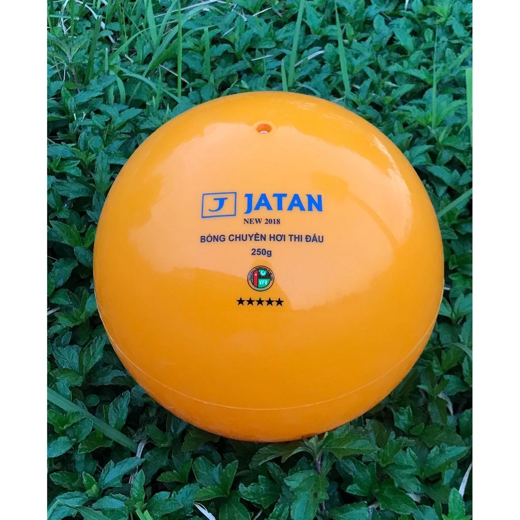 Bóng chuyền hơi JATAN 250g.200g tiêu chuẩn thi đấu chính hãng ,tặng túi lưới và kim bơm tiêu chuẩn