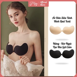 Áo Dán Ti Hình Quả Xoài Siêu Dính Silicon Tái Sử Dụng Nhiều Lần - Áo Dán Ngực Tạo Khe - MYN_UNDERWEAR