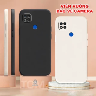 Ốp Xiaomi Redmi 9C / 10A / 10C cạnh viền vuông bảo vệ camera