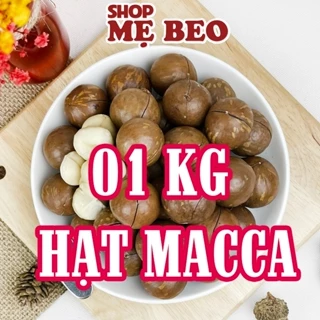 1KG Hạt Macca Sấy Chín Nứt Vỏ Daklak Shop Mẹ Beo