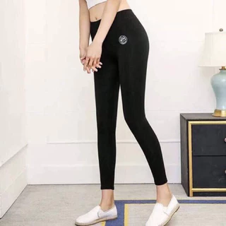 Quần legging lót nỉ nhung siêu ấm hình nỉ mèo loại đẹp