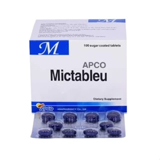 MICTABLEU Apco hộp 100 viên giúp thanh nhiệt, lợi tiểu.