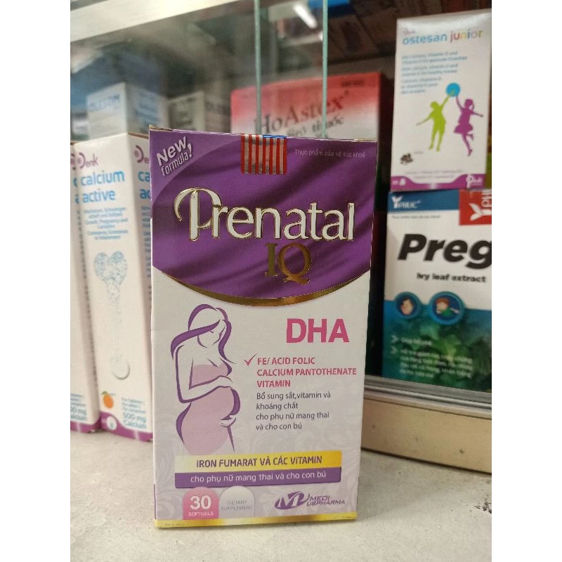 PRENATAL IQ hỗ trợ bổ sung vitamin cho phụ nữ có thai