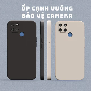 Ốp Lưng Điện Thoại cạnh vuông cho REALME C12 / C25 / C25S - REALME C15 |ỐP TPU ANHCASE88 BẢO VỆ CAM